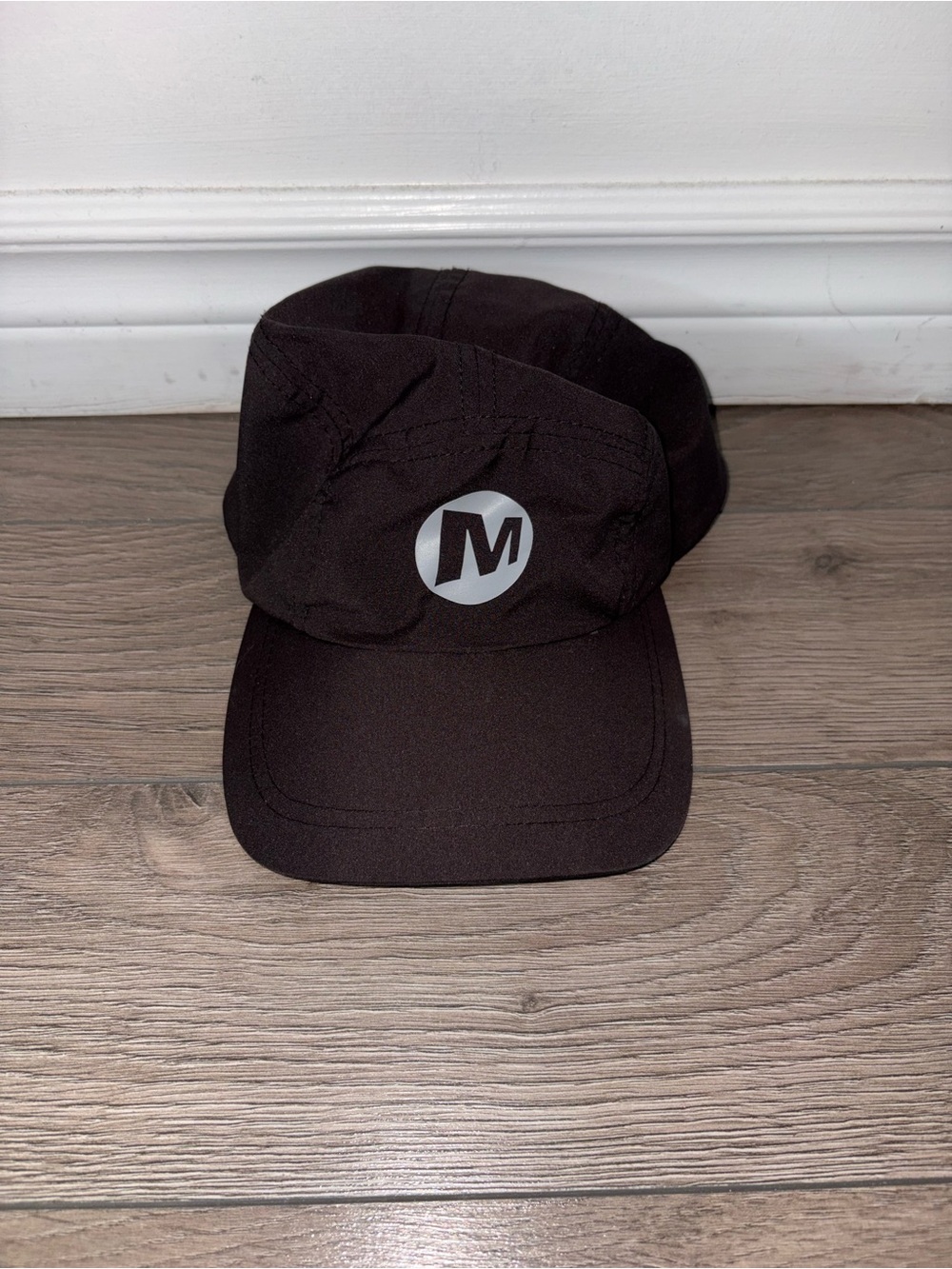 Merrell Black Logo lightweight running Cap